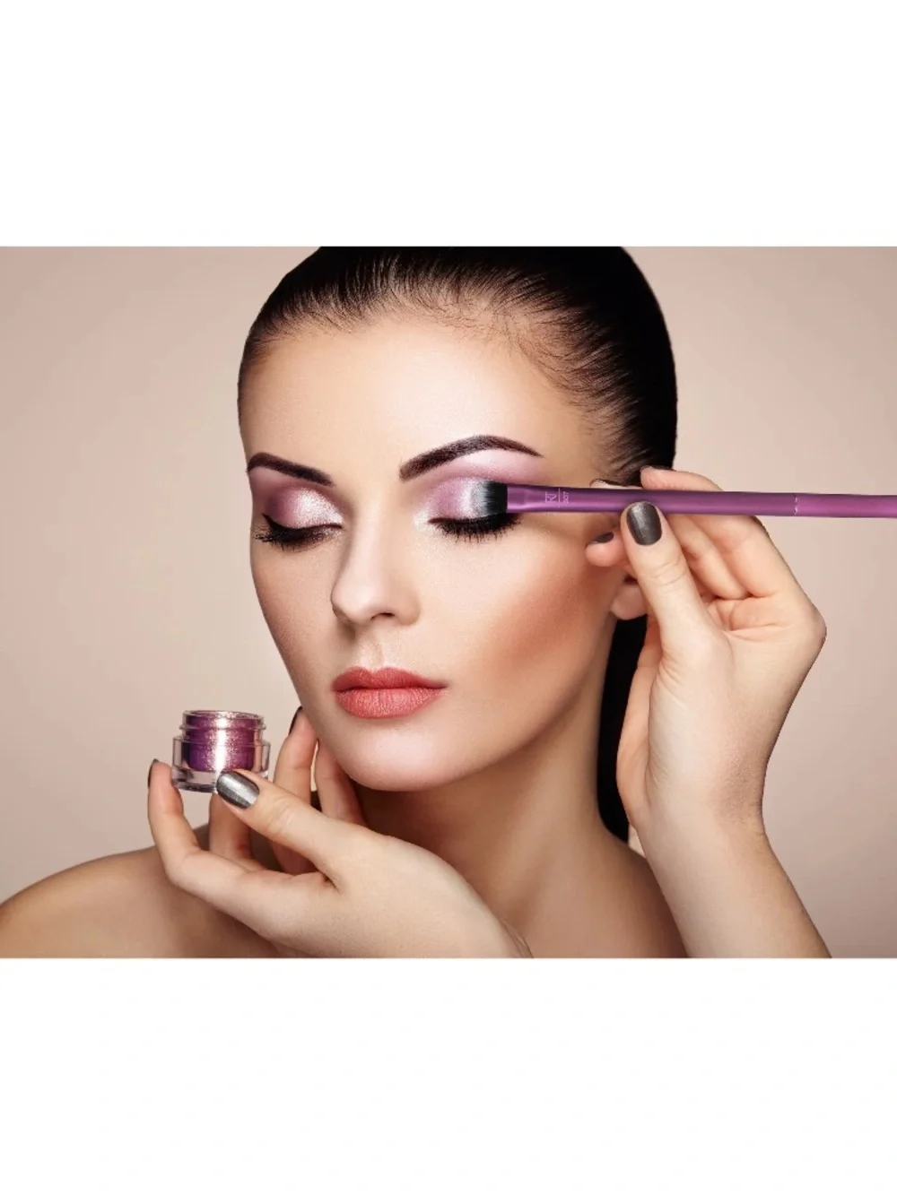 RT Real Techniques Enhanced Eye Set of 6-Eye Brush Set with Holder
